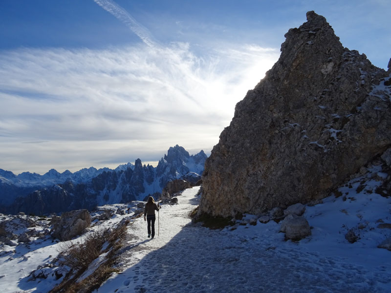 ai piedi delle....Tre Cime di Lavaredo